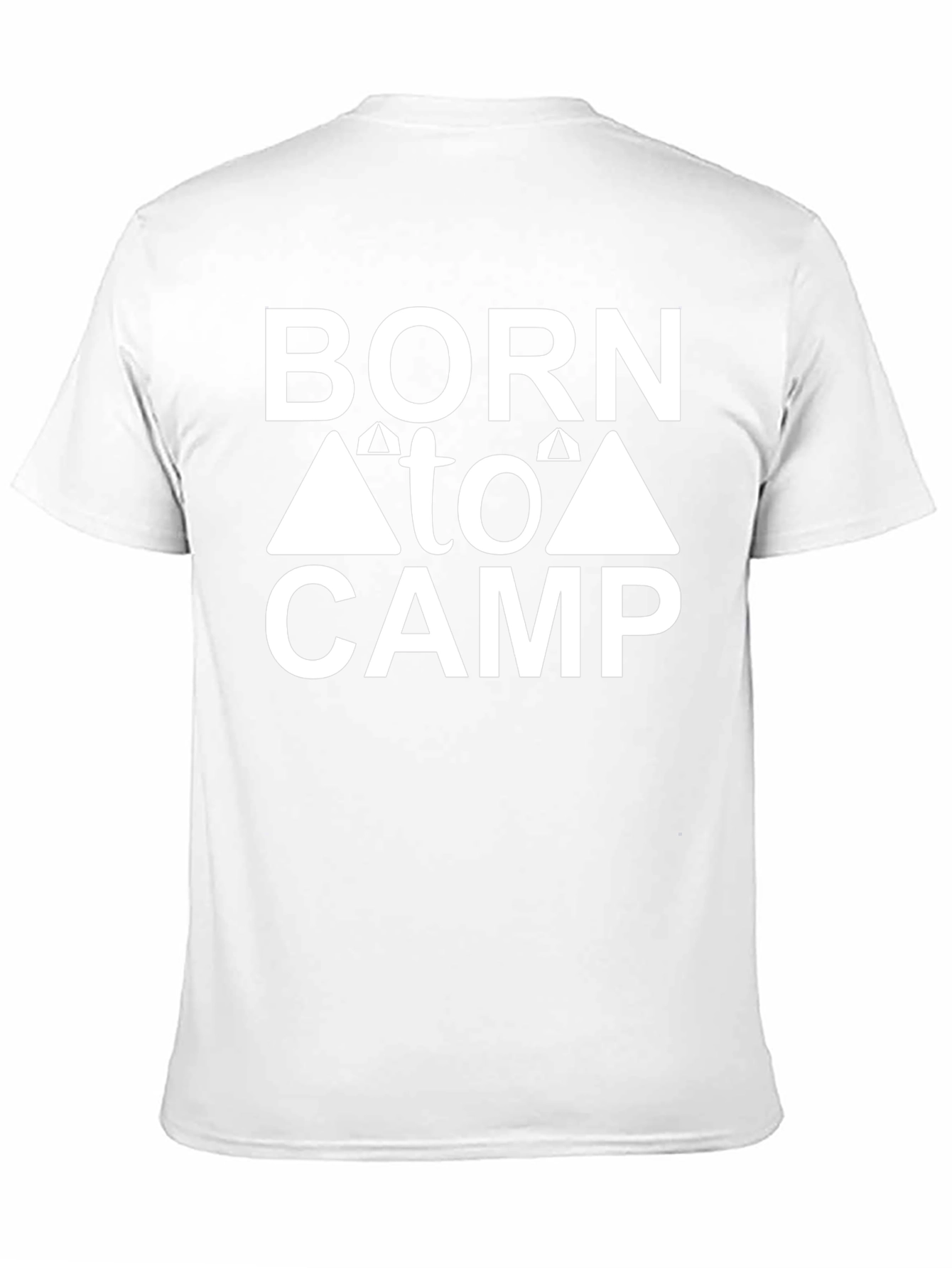 Born to Camp Graphic Tee - Black T-Shirt