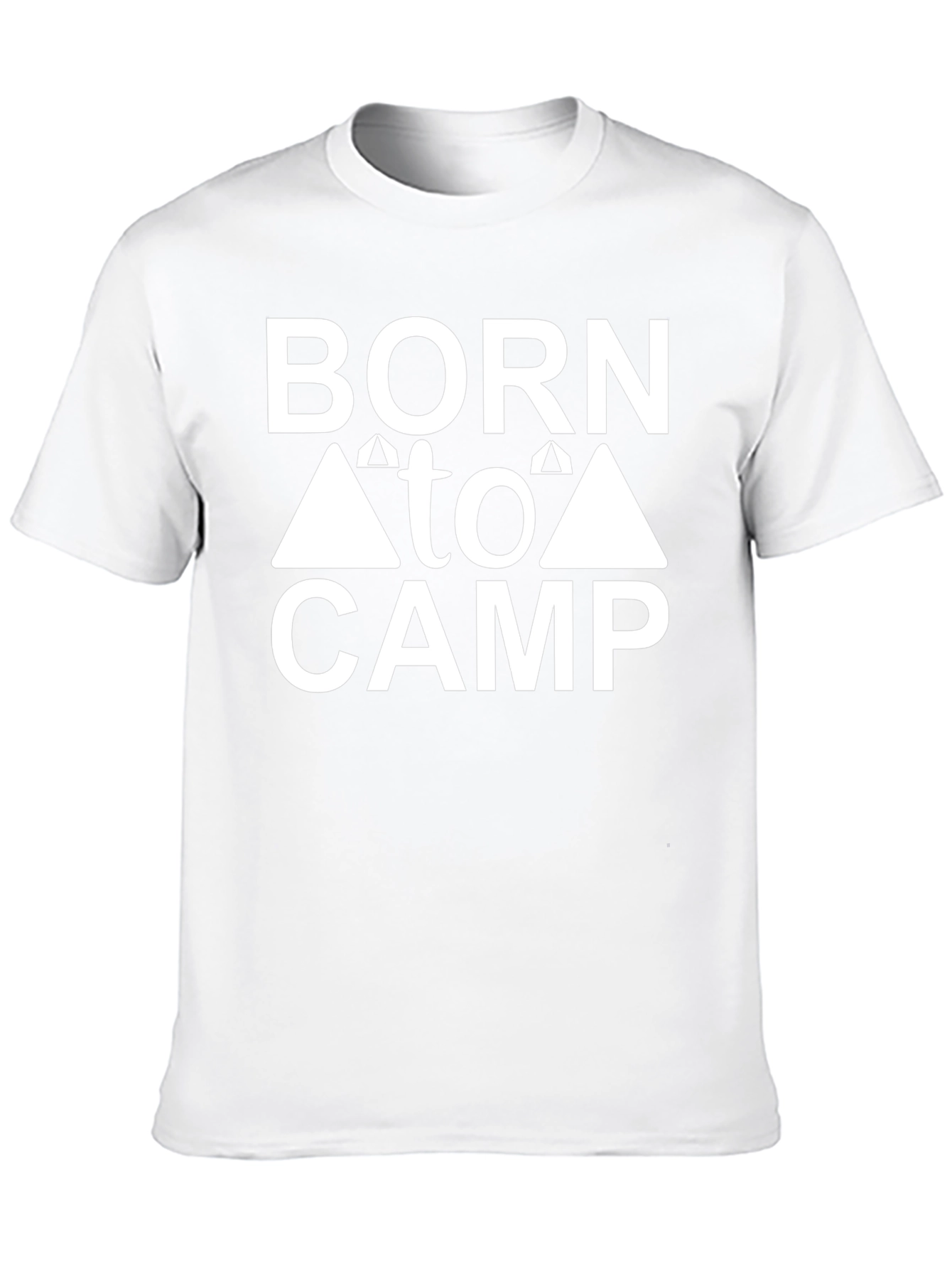 Born to Camp Graphic Tee - Black T-Shirt