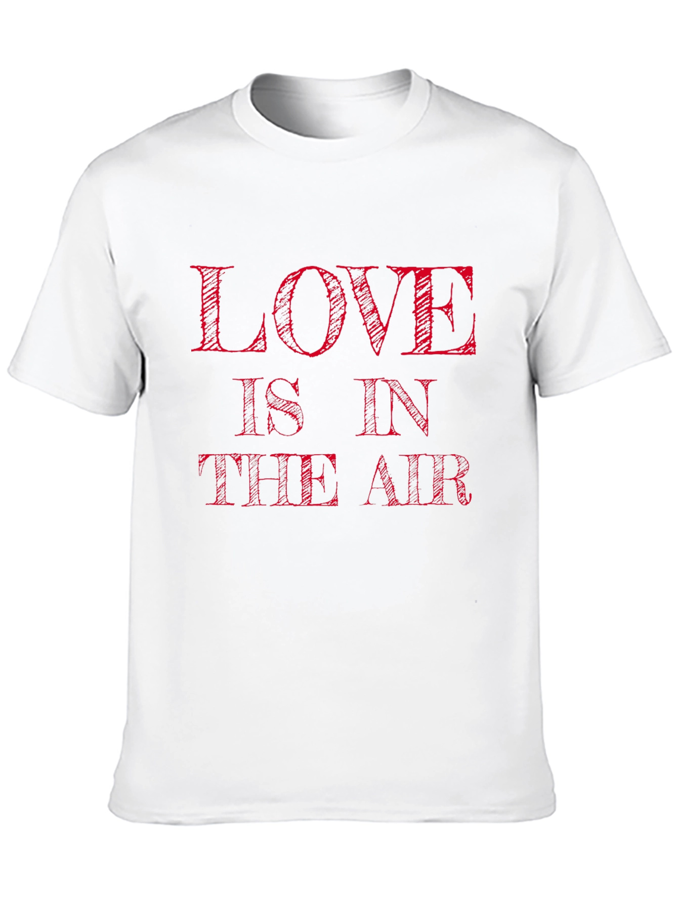 Love is in the Air Black T-Shirt