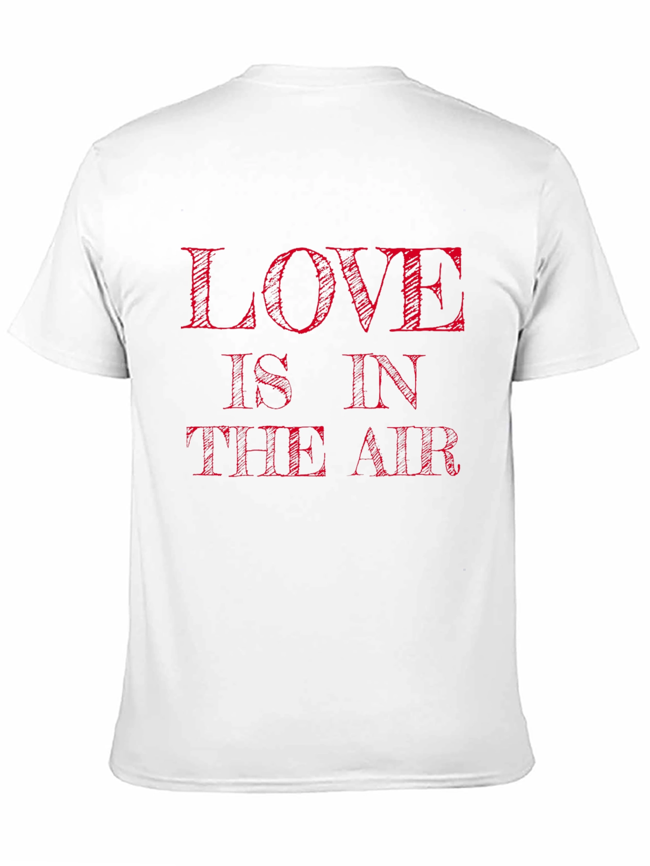 Love is in the Air Black T-Shirt