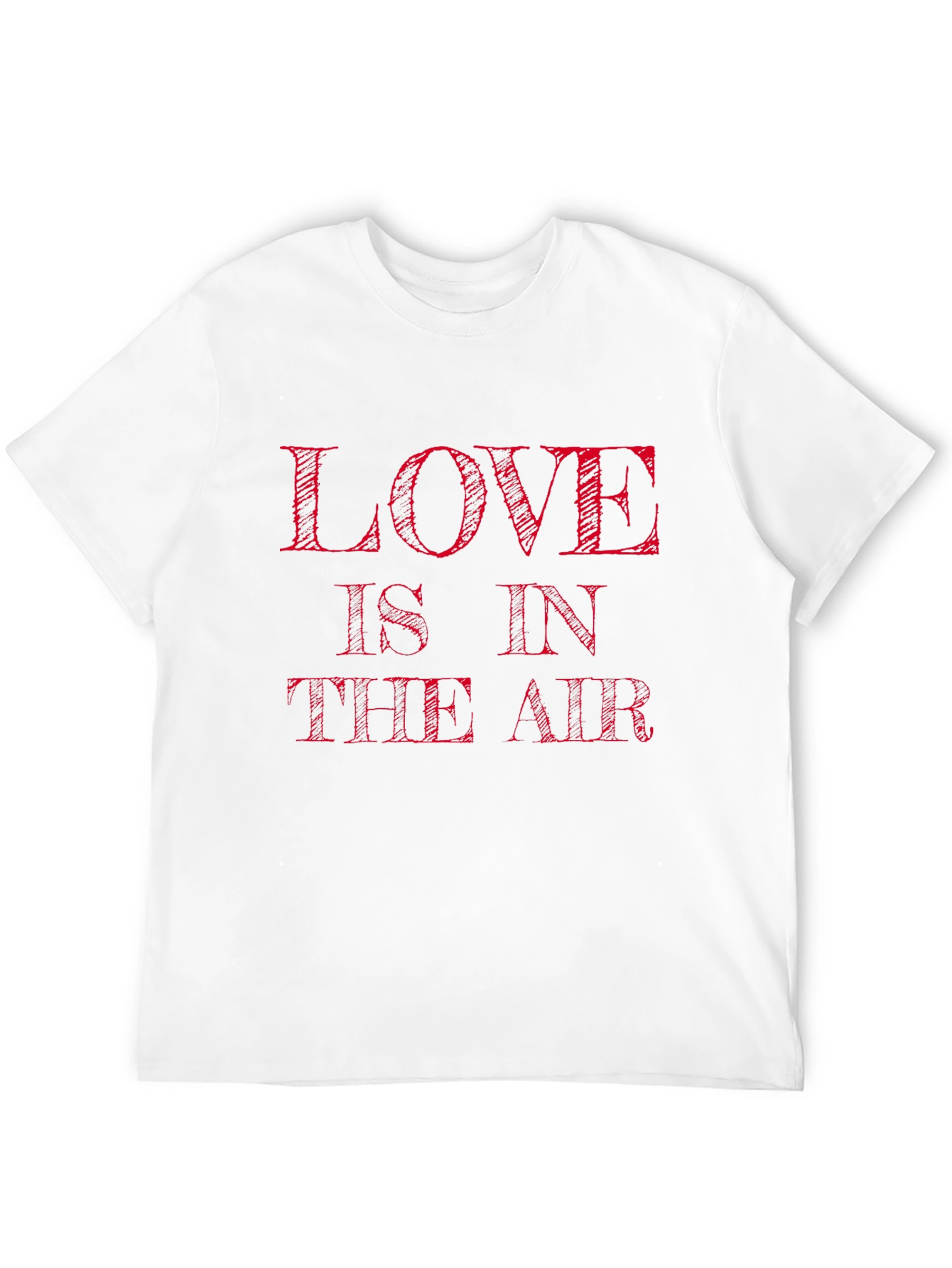 Love is in the Air Black T-Shirt