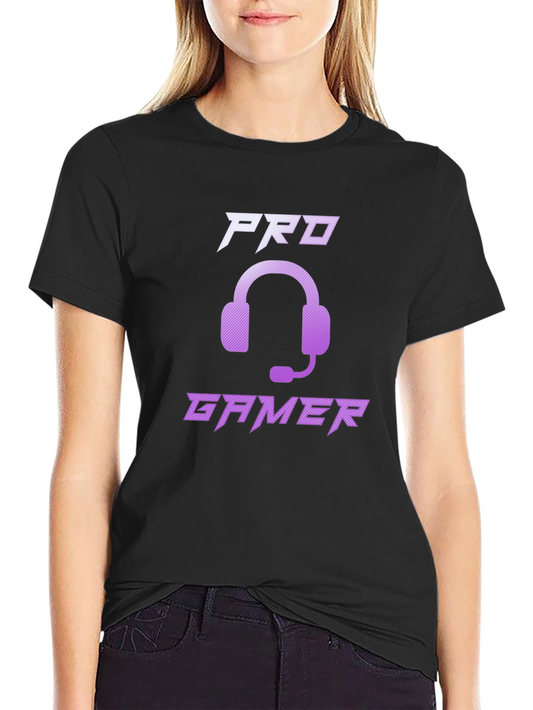Pro Gamer Graphic T-Shirt - Black Cotton Tee