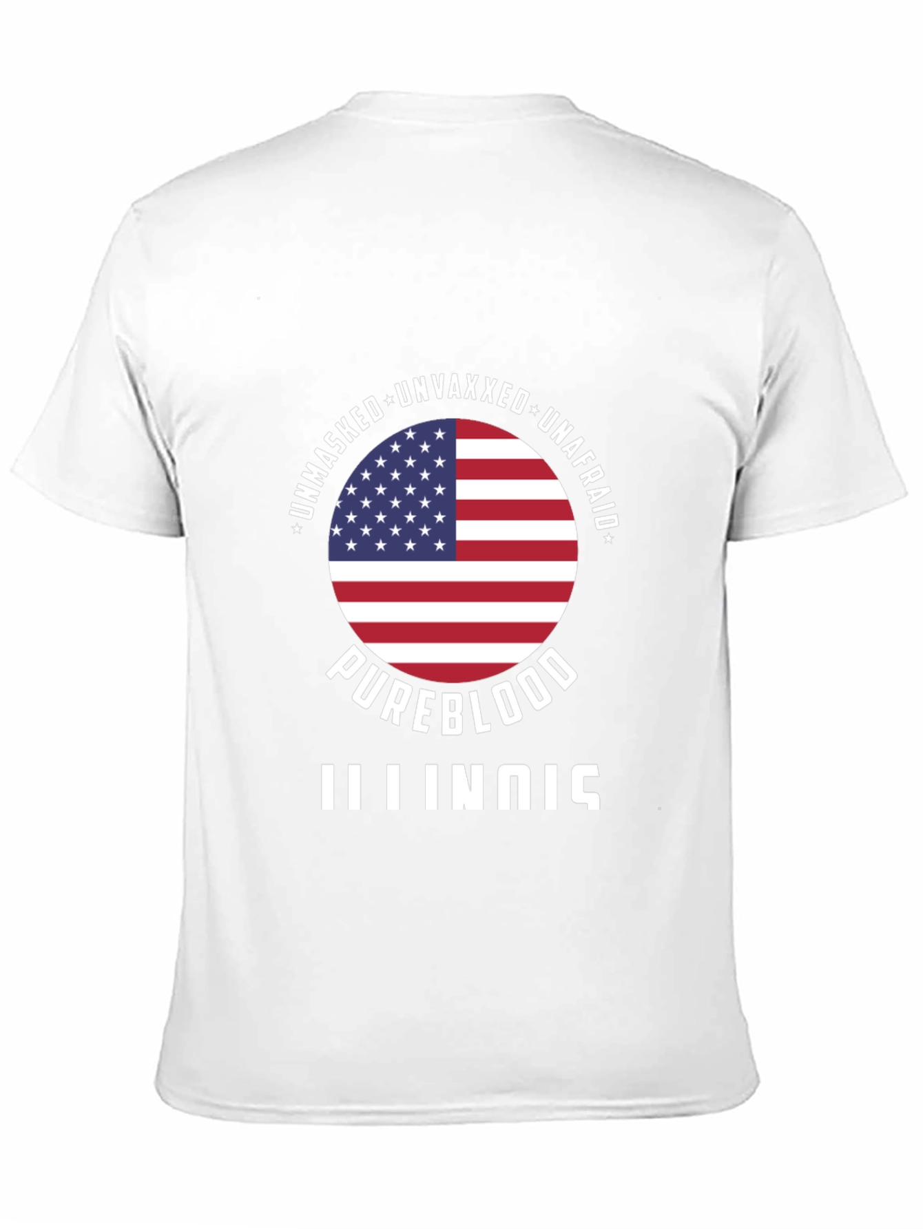 Pureblood Illinois T-Shirt - Unmasked Unvaxxed