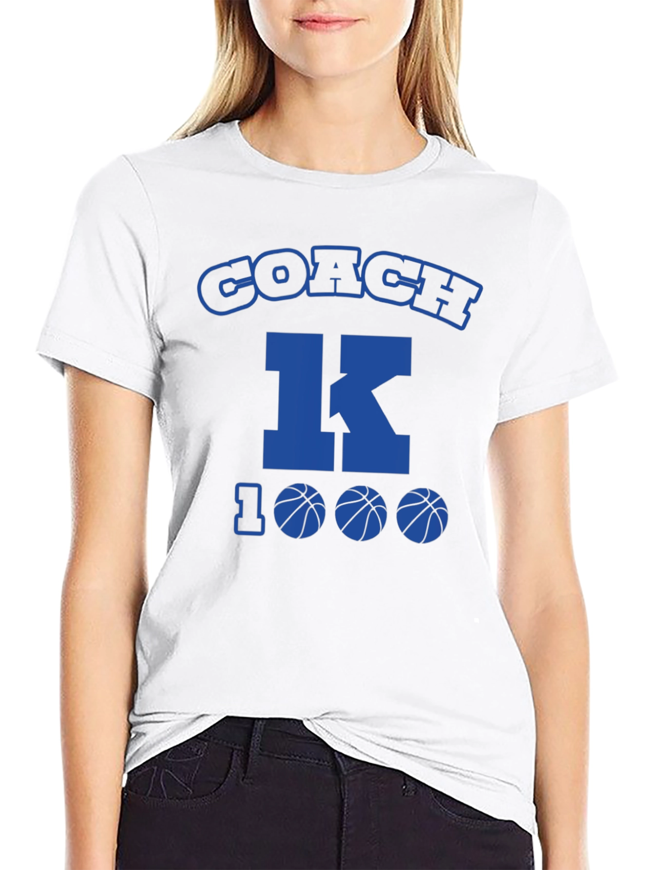 Coach K 1000 Wins Basketball T-Shirt