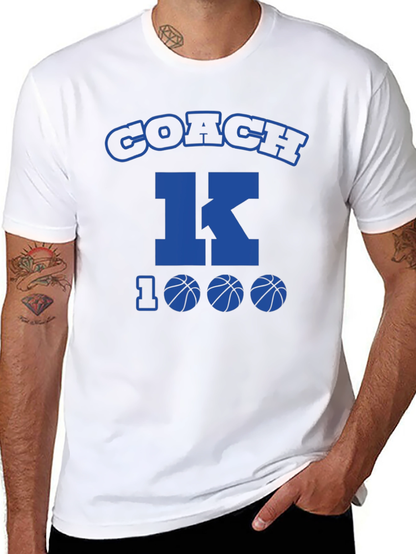 Coach K 1000 Wins Basketball T-Shirt