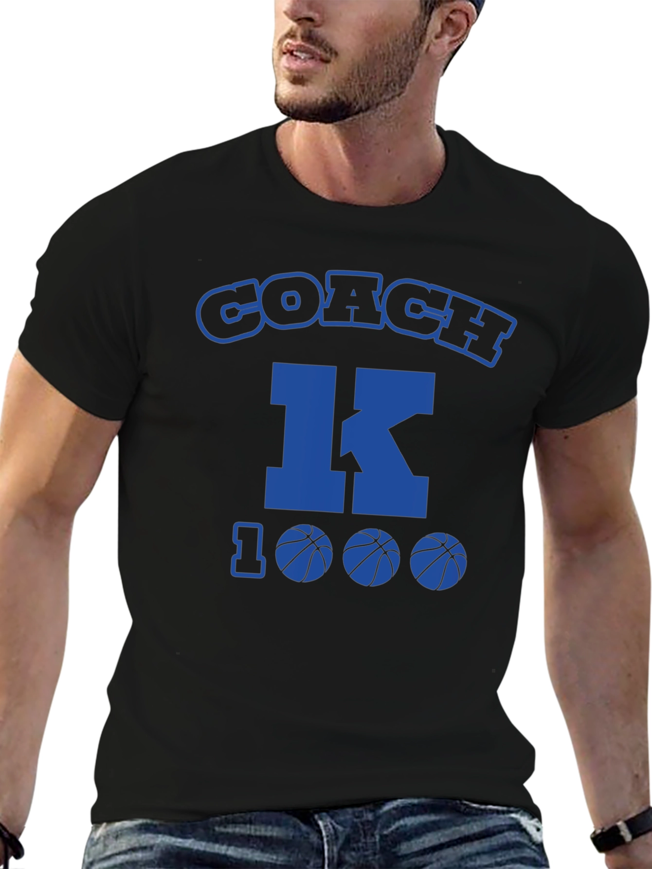 Coach K 1000 Wins Basketball T-Shirt