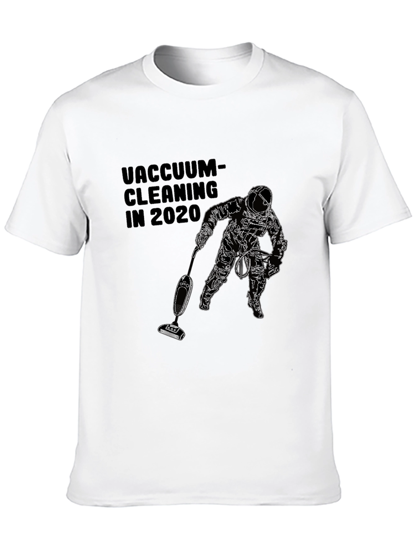 Vacuum Cleaning in 2020 Black T-Shirt