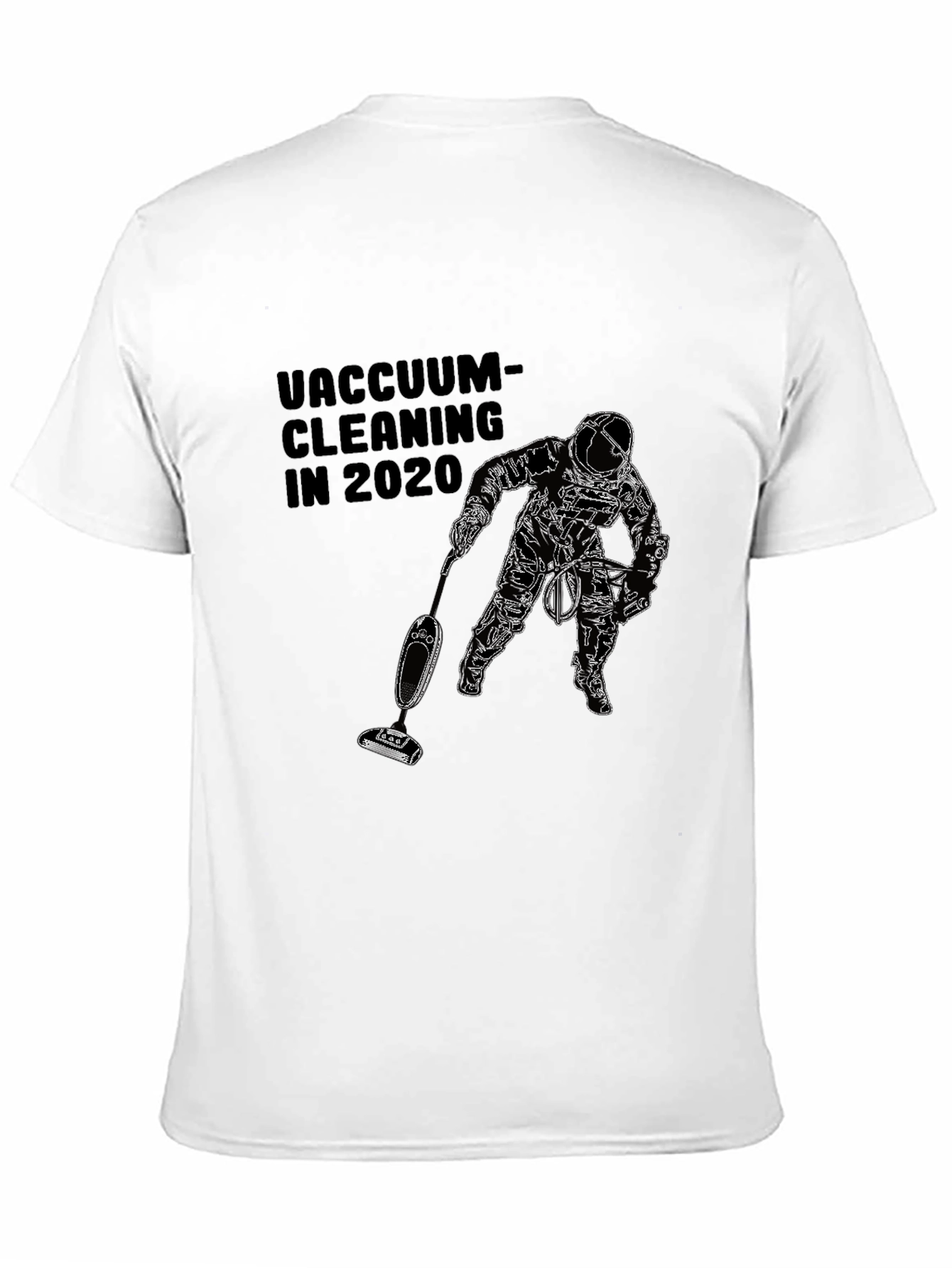 Vacuum Cleaning in 2020 Black T-Shirt