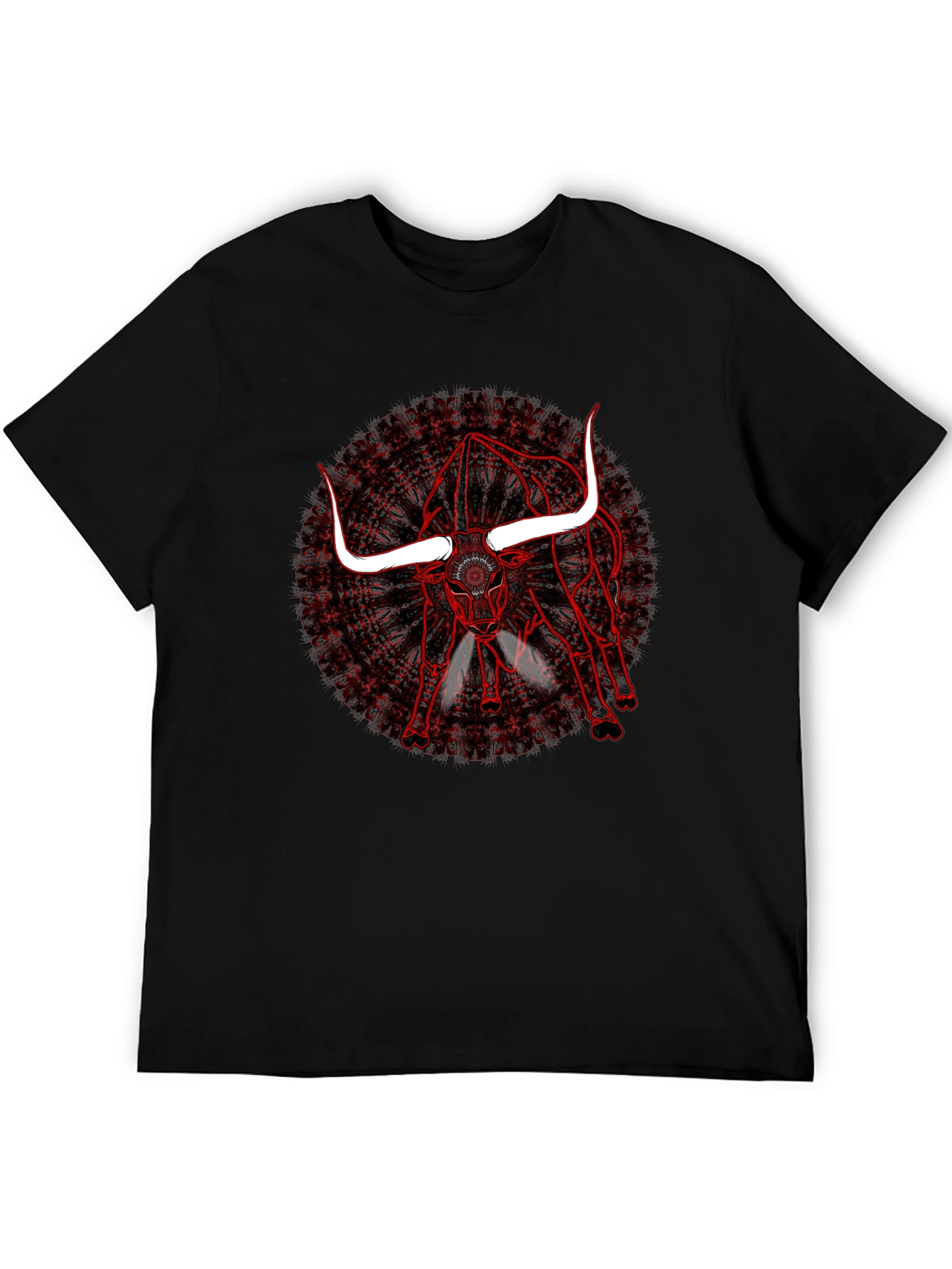 Red Bull Graphic T-Shirt - Mens Black Tee