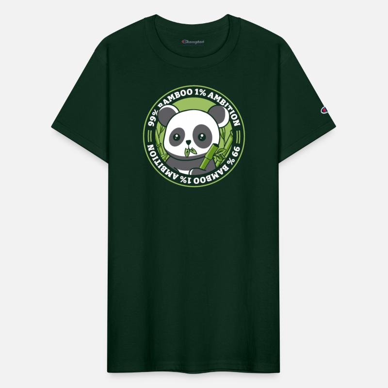 99% Bamboo 1% Ambition Panda Bear Friend Lover