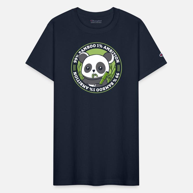 99% Bamboo 1% Ambition Panda Bear Friend Lover