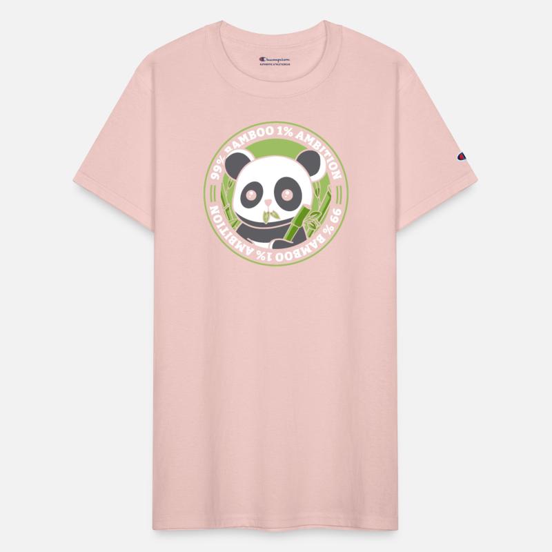 99% Bamboo 1% Ambition Panda Bear Friend Lover