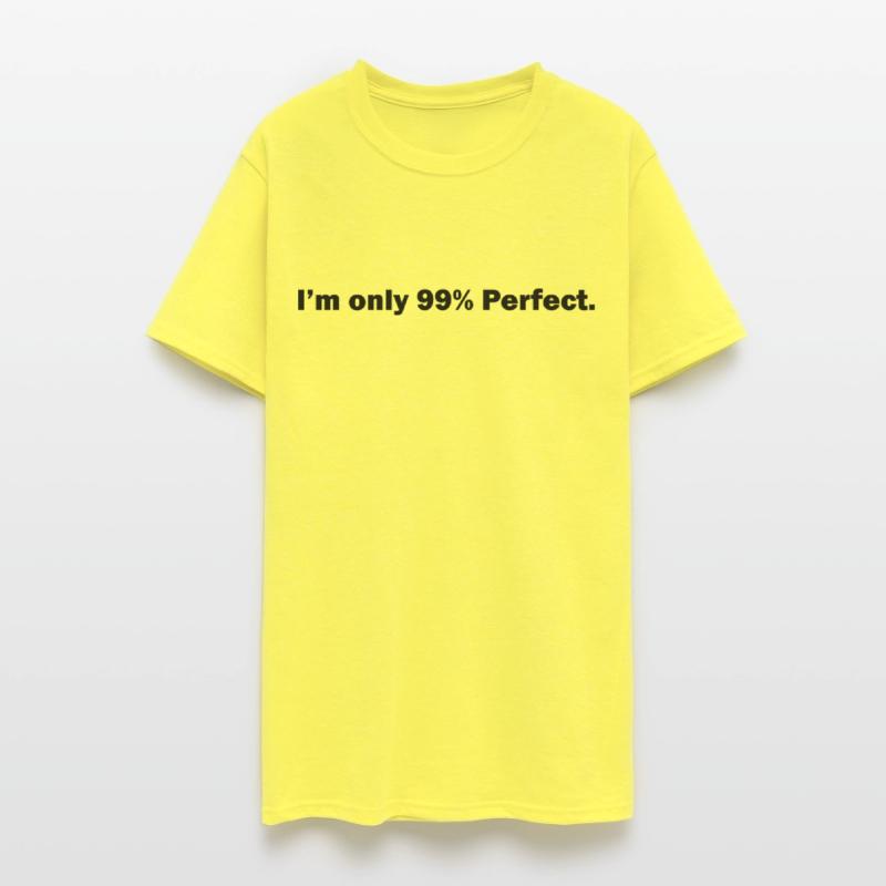 99 percent perfect in black