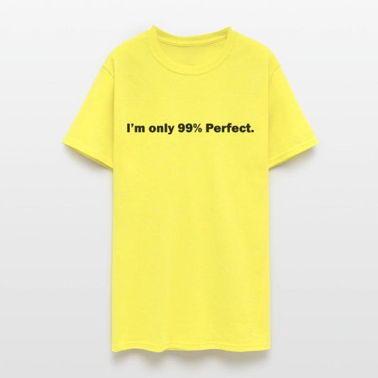 99 percent perfect in black