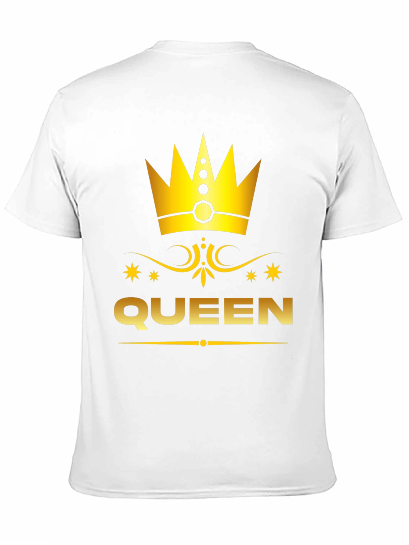 Queen Graphic Print Tee - Royal Style