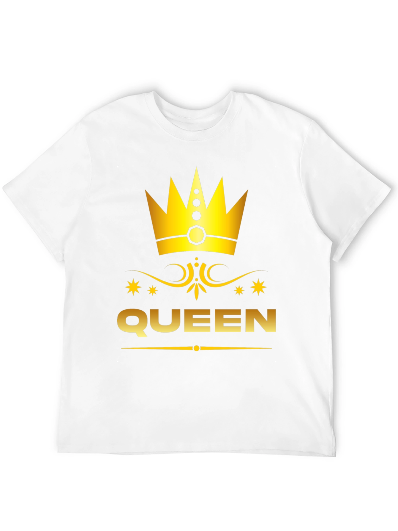 Queen Graphic Print Tee - Royal Style