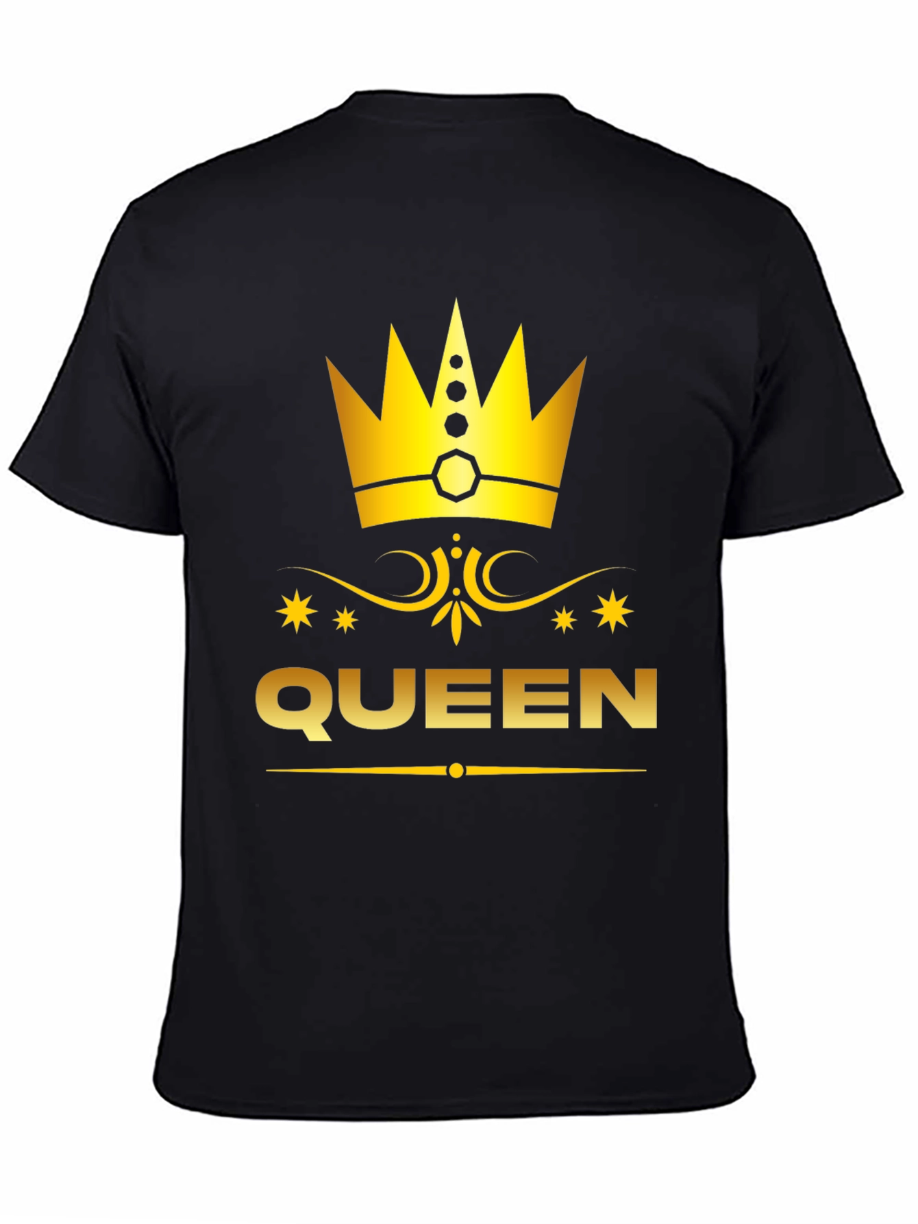 Queen Graphic Print Tee - Royal Style