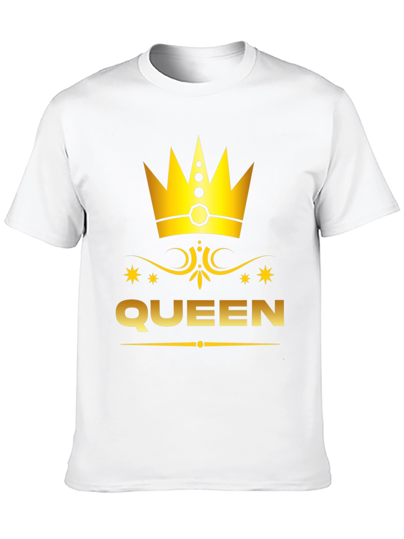 Queen Graphic Print Tee - Royal Style
