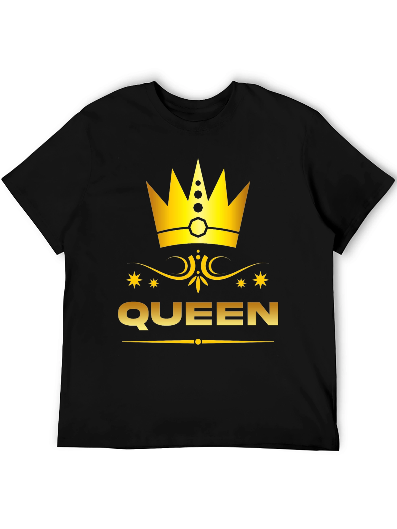 Queen Graphic Print Tee - Royal Style