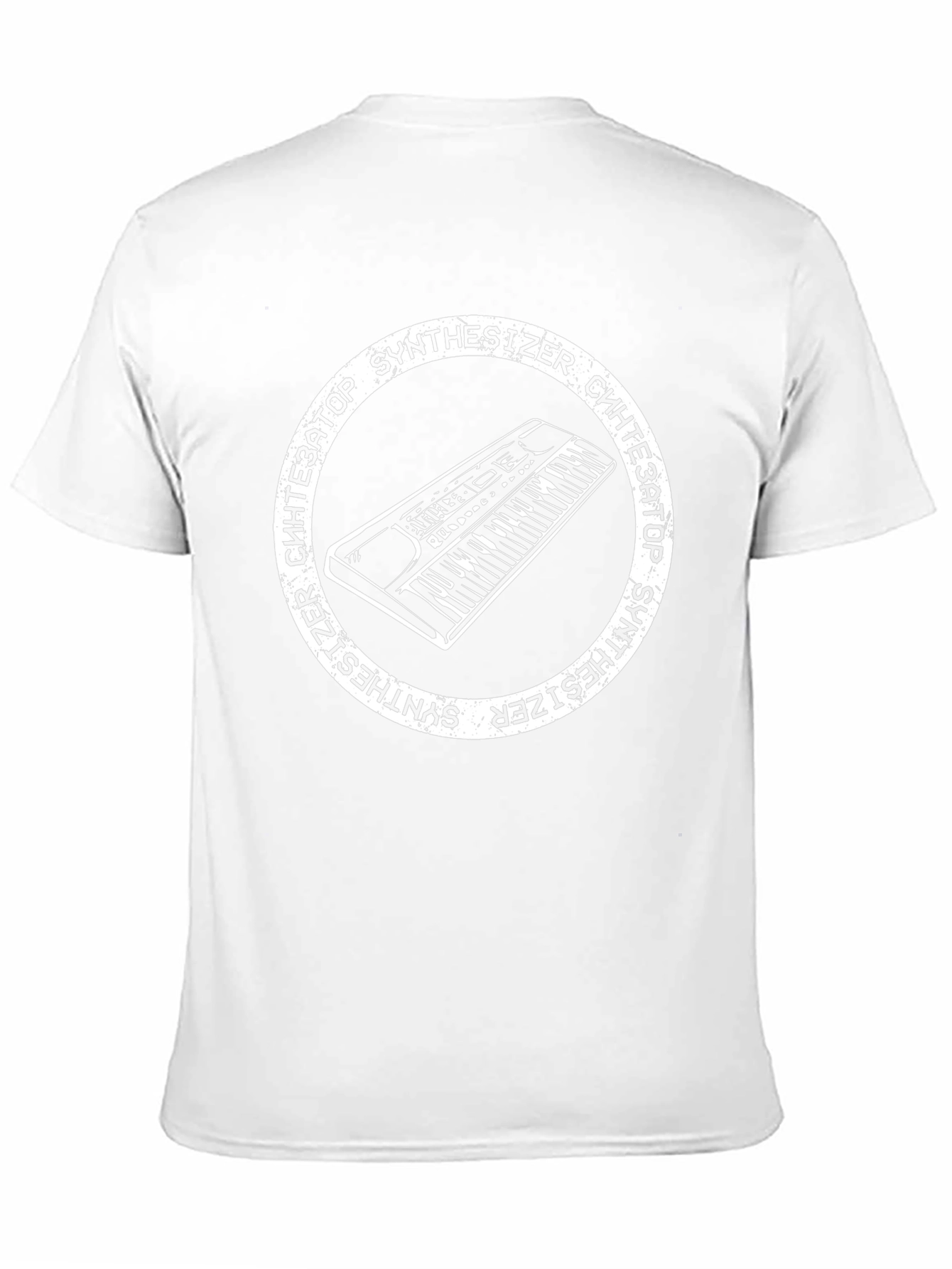 Synthesizer Graphic Tee - Musician Style