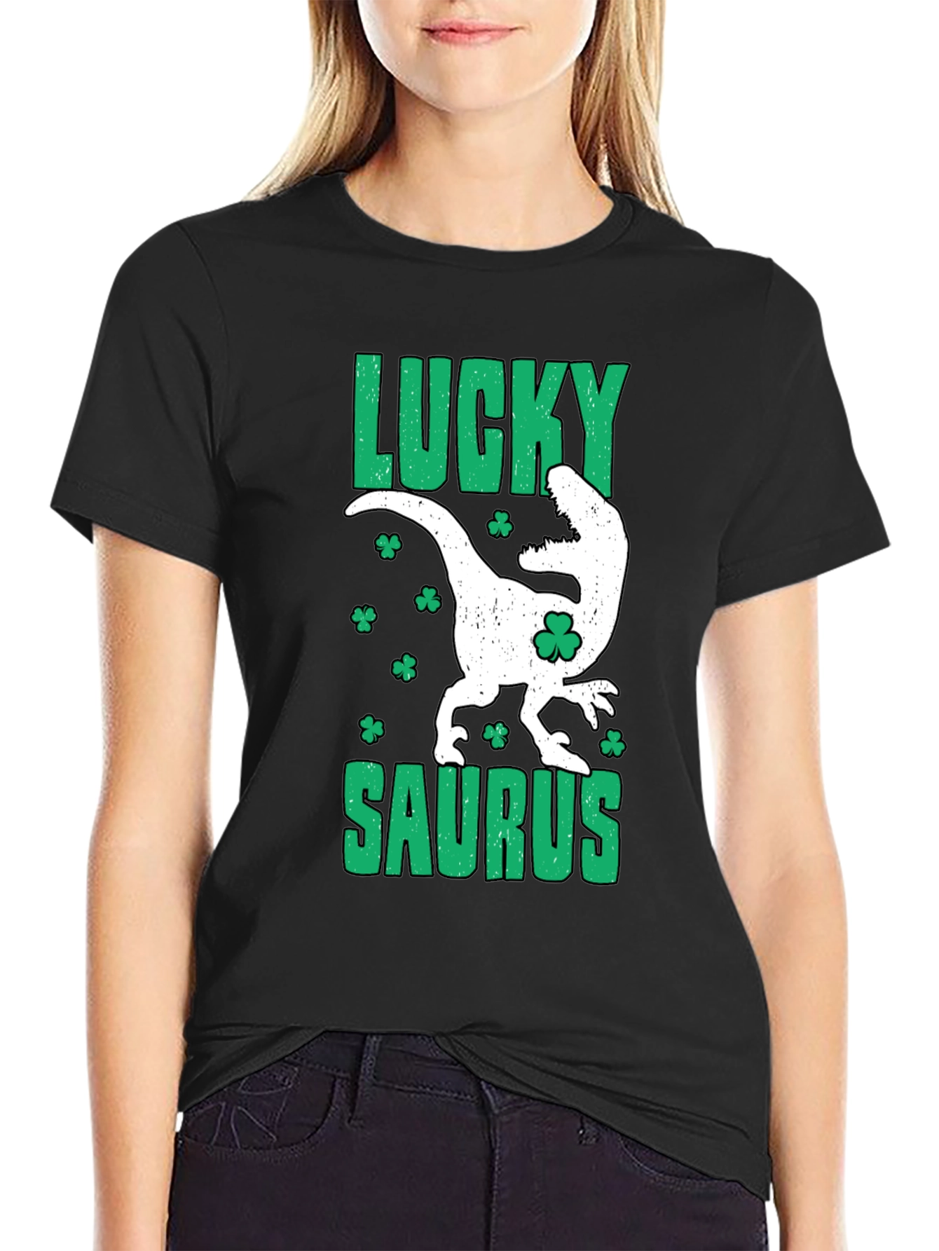 Lucky Saurus St. Patricks Day T-Shirt