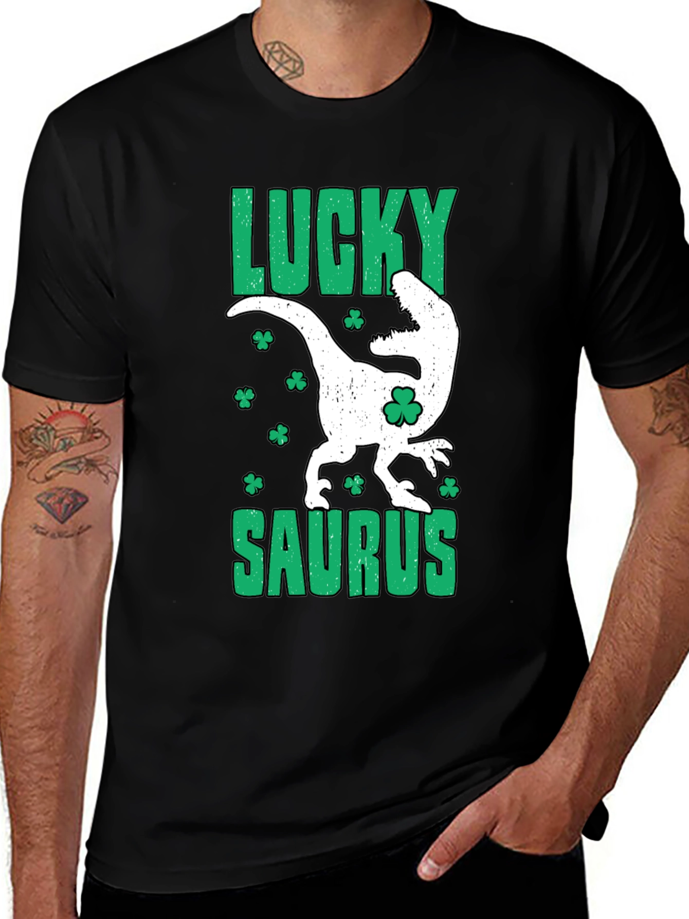 Lucky Saurus St. Patricks Day T-Shirt