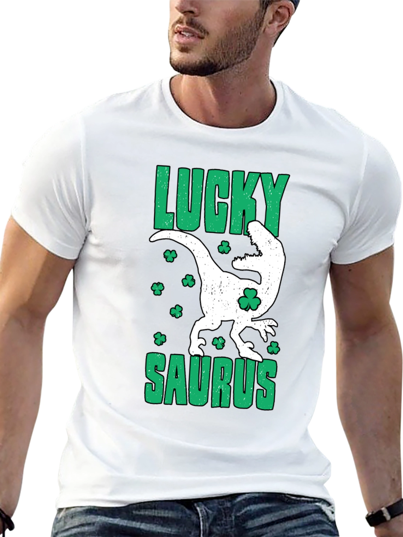 Lucky Saurus St. Patricks Day T-Shirt