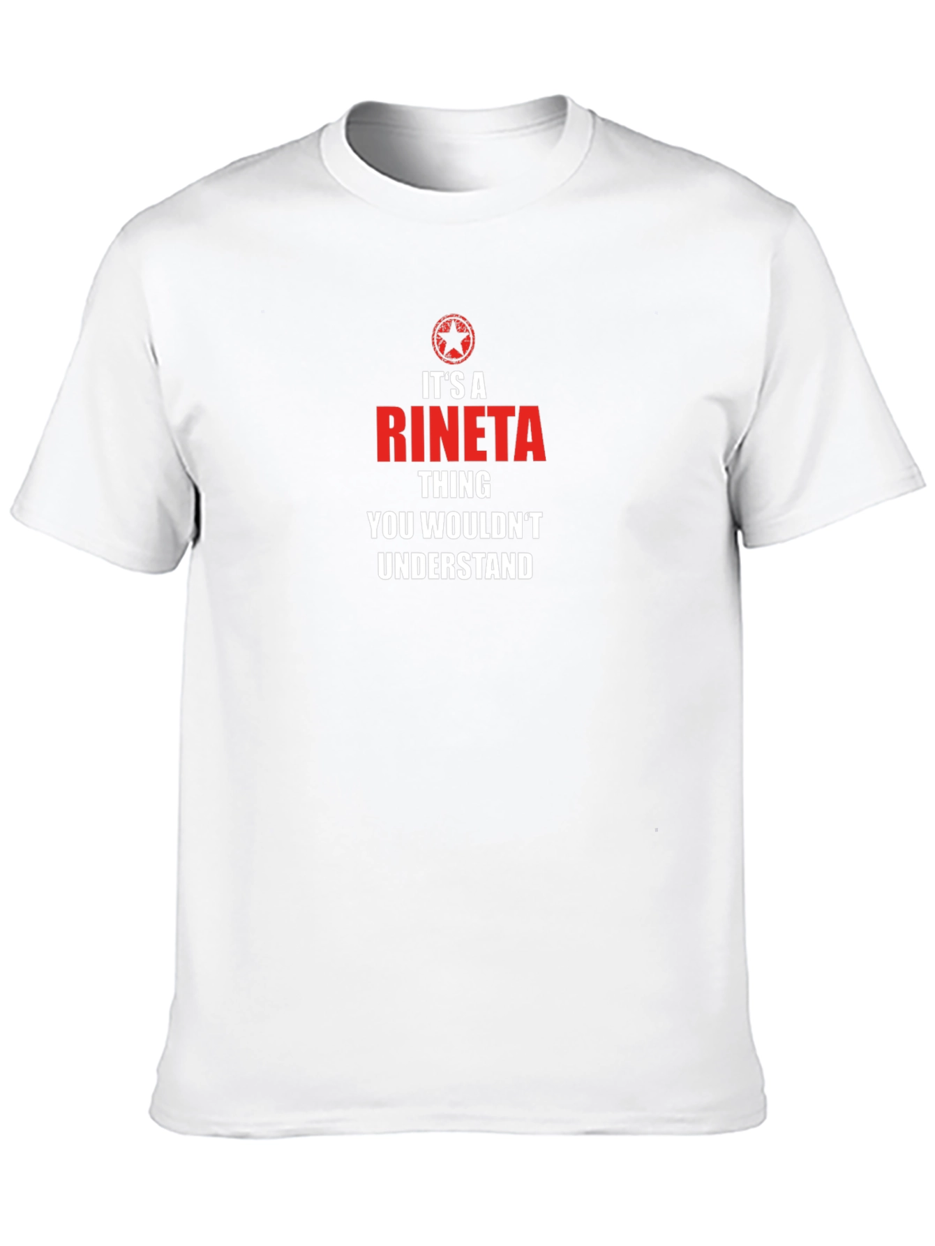 Its a Rineta Thing T-Shirt - Black