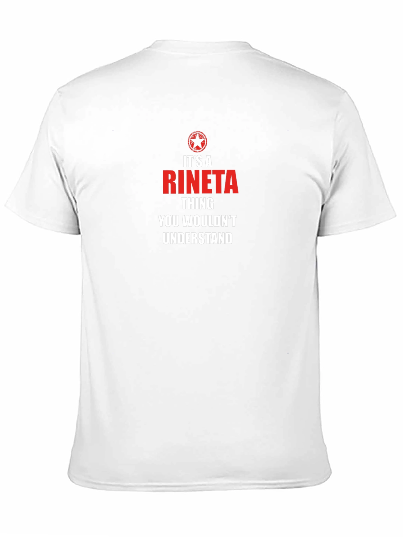 Its a Rineta Thing T-Shirt - Black