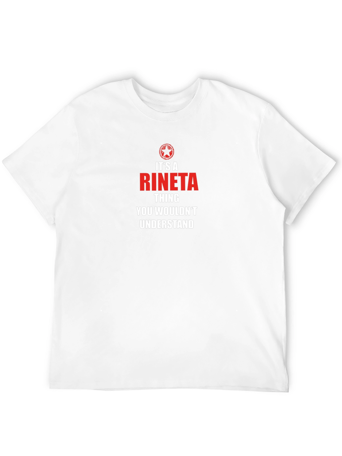 Its a Rineta Thing T-Shirt - Black