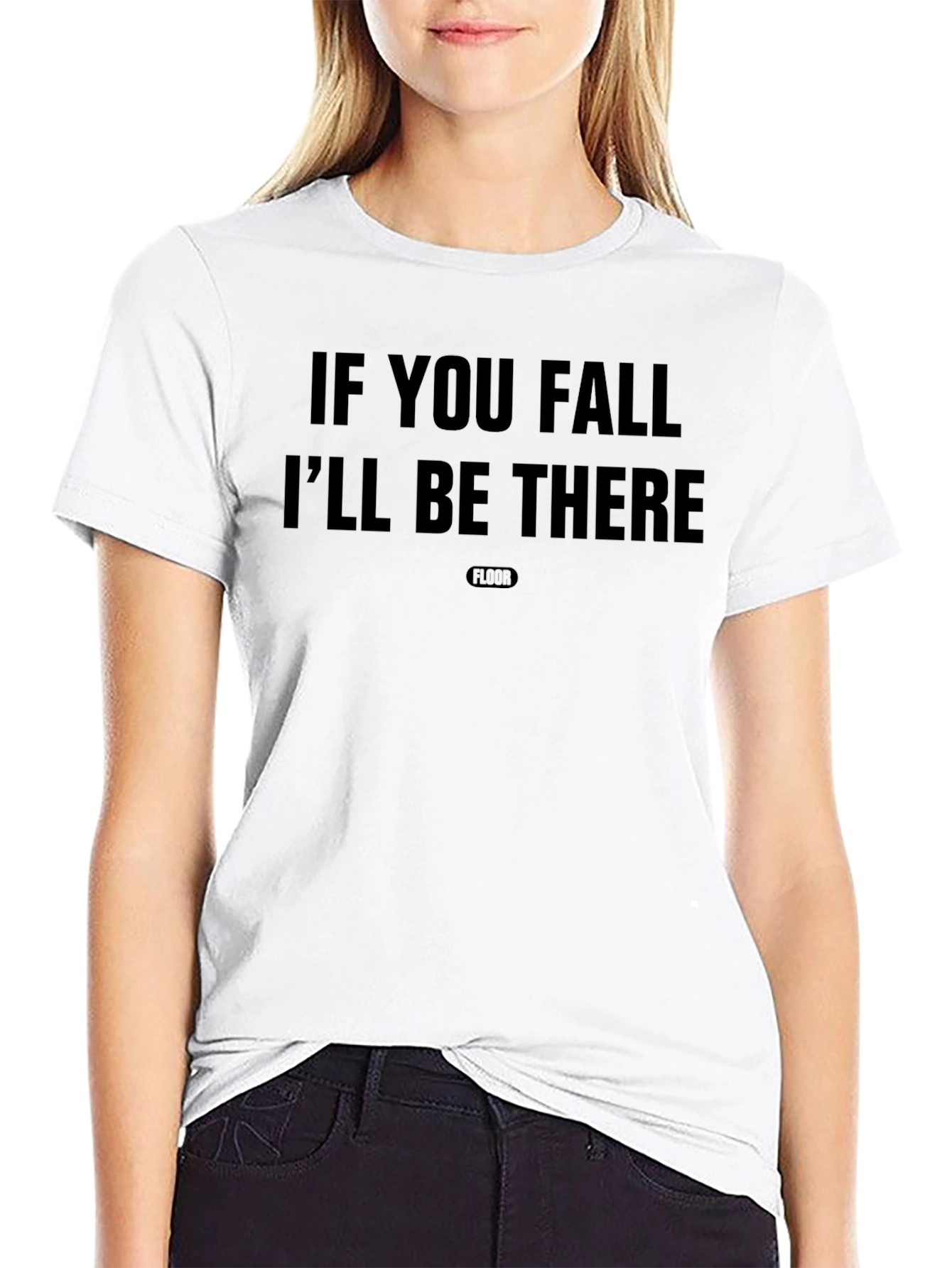 Funny Ill Be There Black T-Shirt