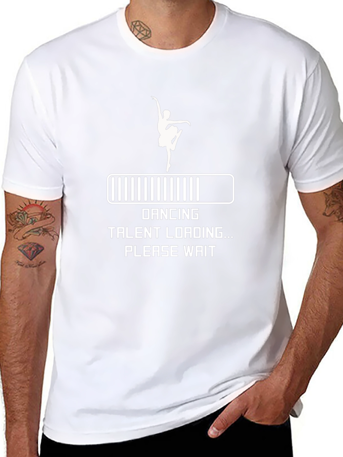Dancing Talent Loading T-Shirt - Funny Graphic Tee