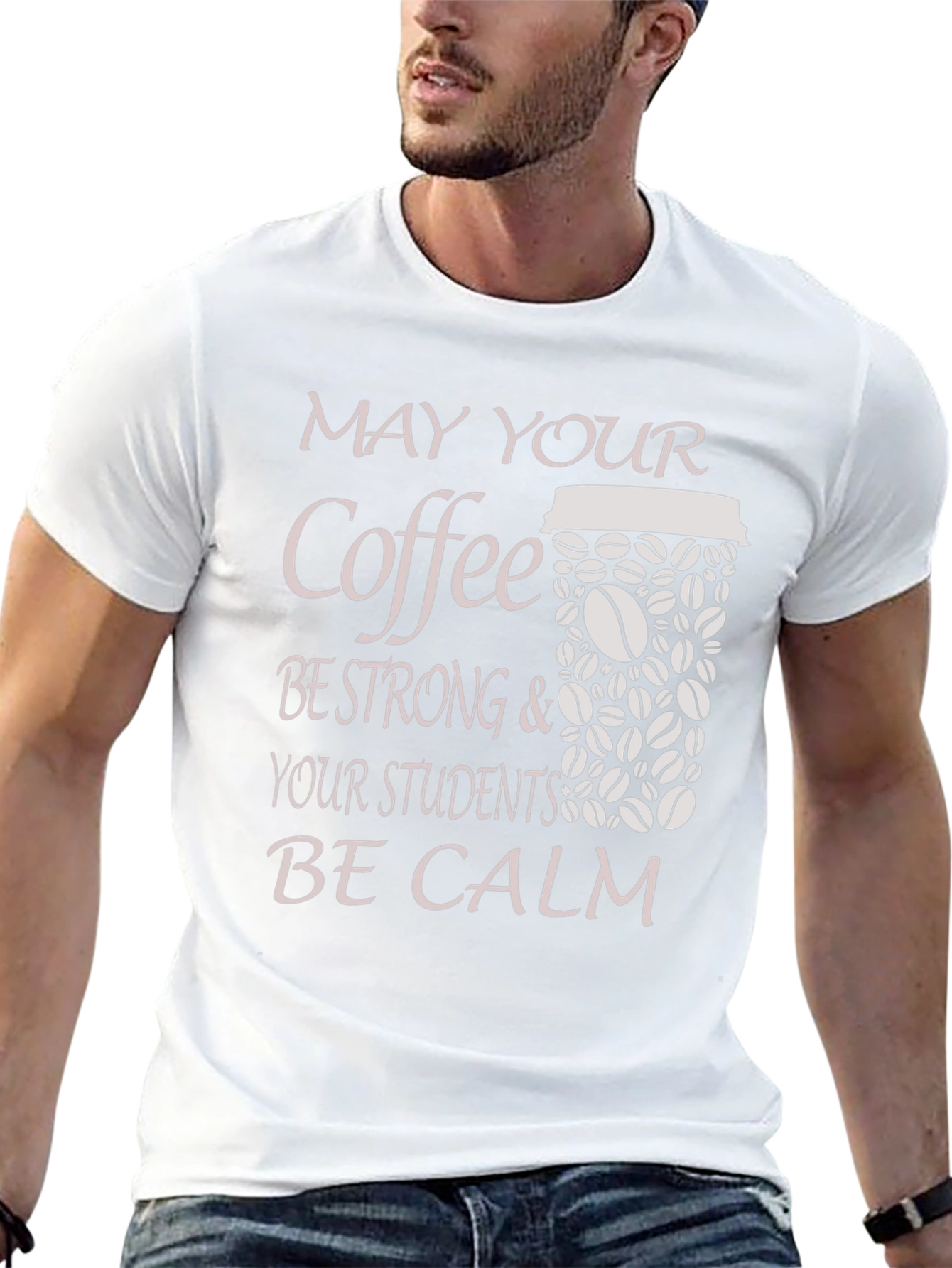 Coffee & Students Tee - Teacher Appreciation Gift