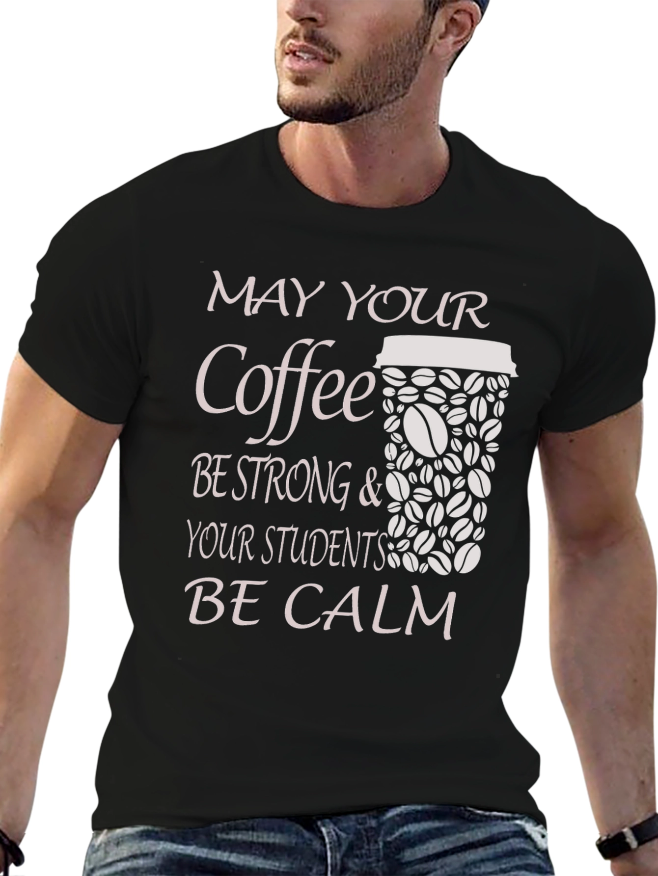 Coffee & Students Tee - Teacher Appreciation Gift