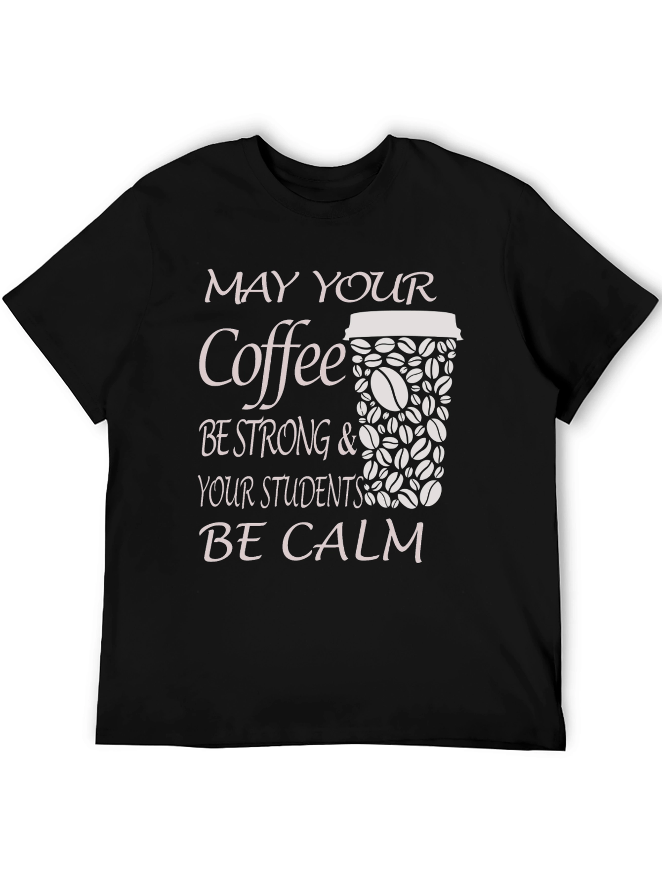 Coffee & Students Tee - Teacher Appreciation Gift