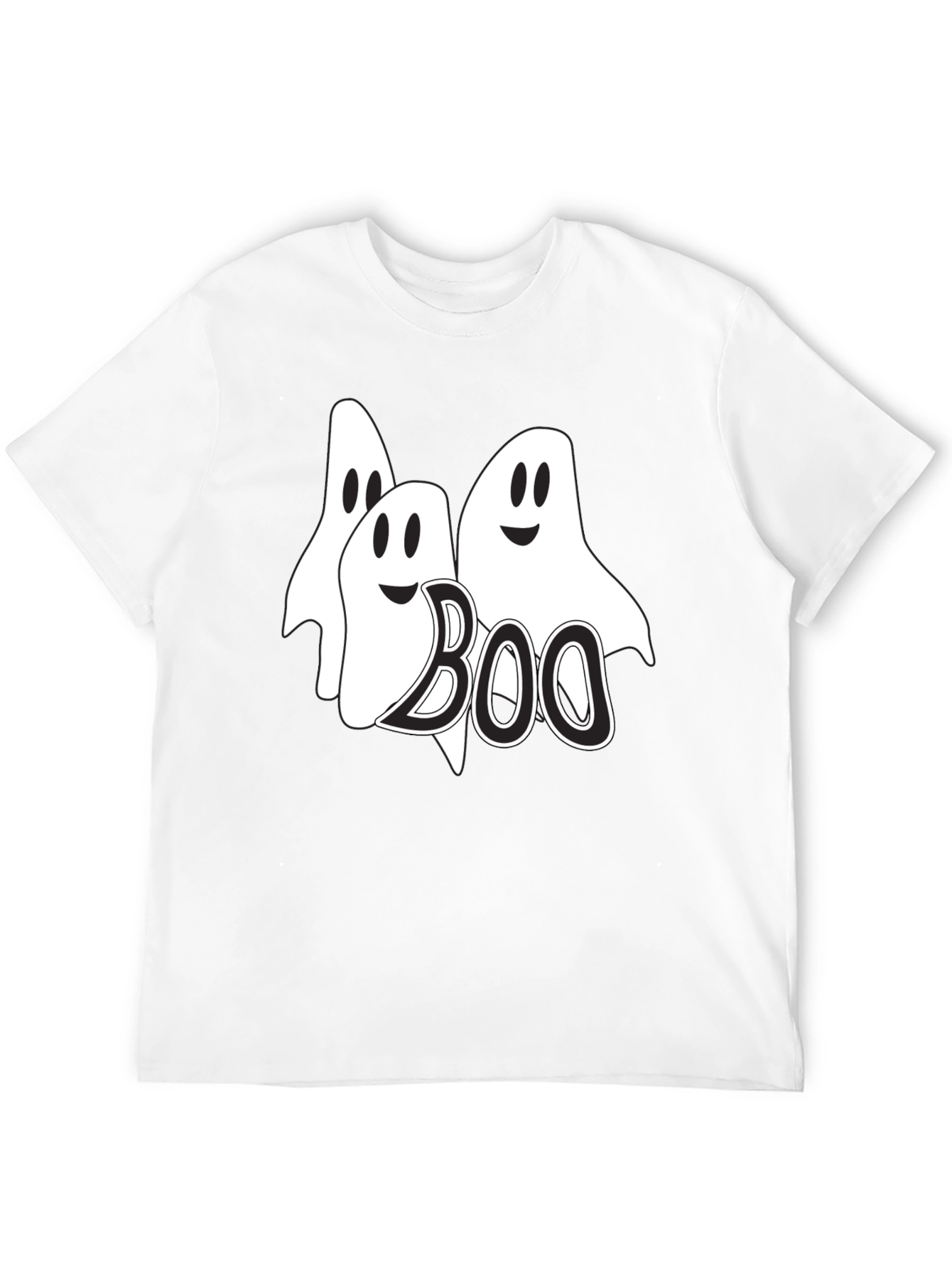 Boo Ghosts Graphic Tee - Halloween