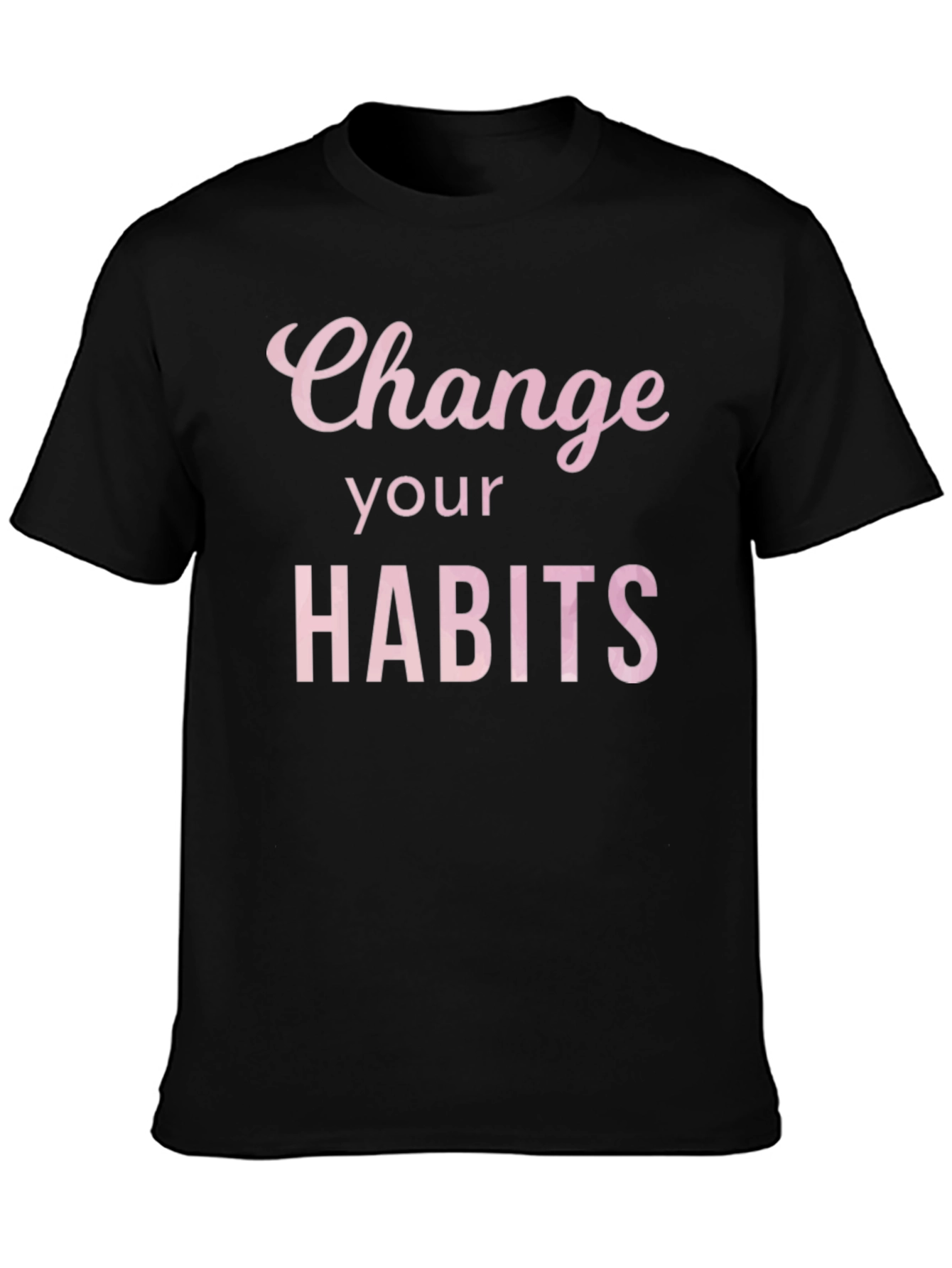 Change Your Habits Graphic Tee