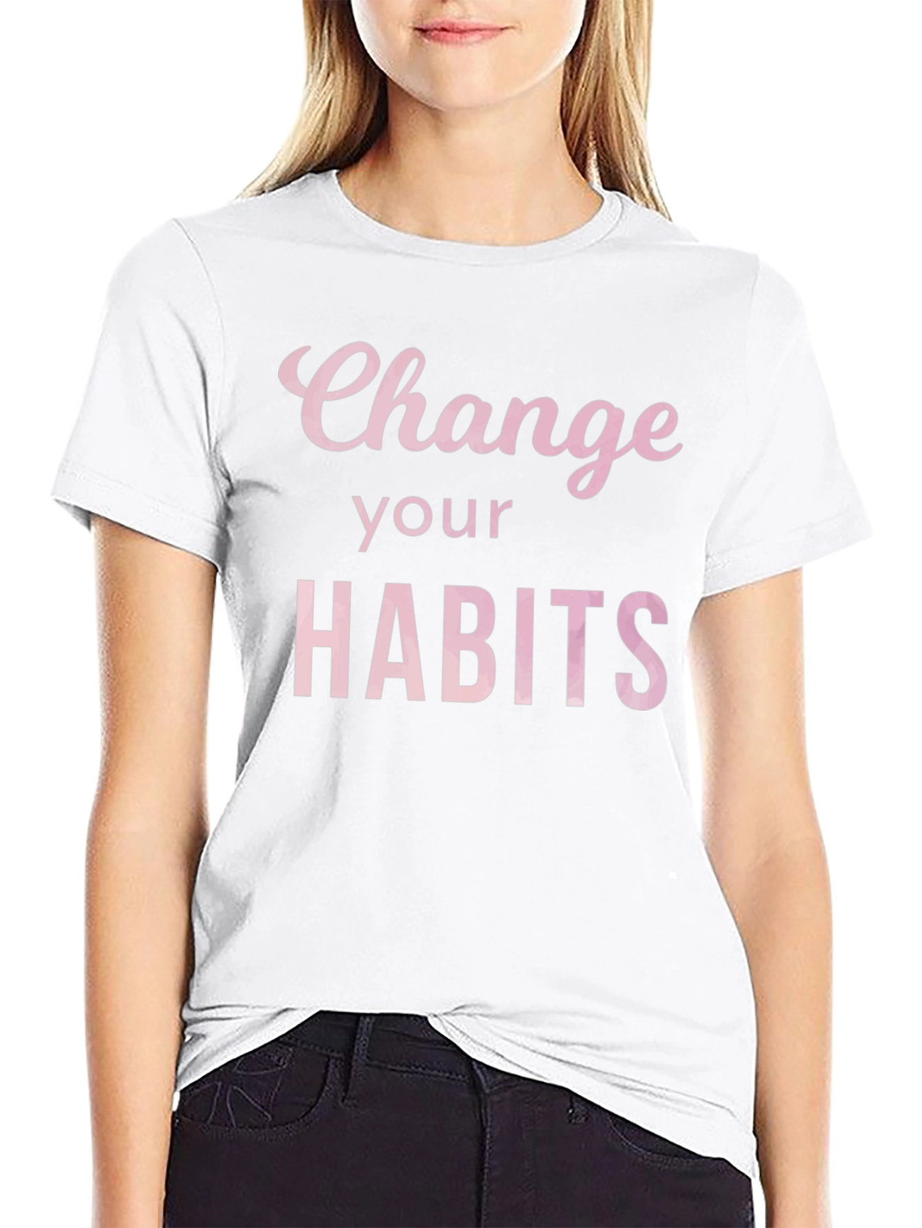 Change Your Habits Graphic Tee