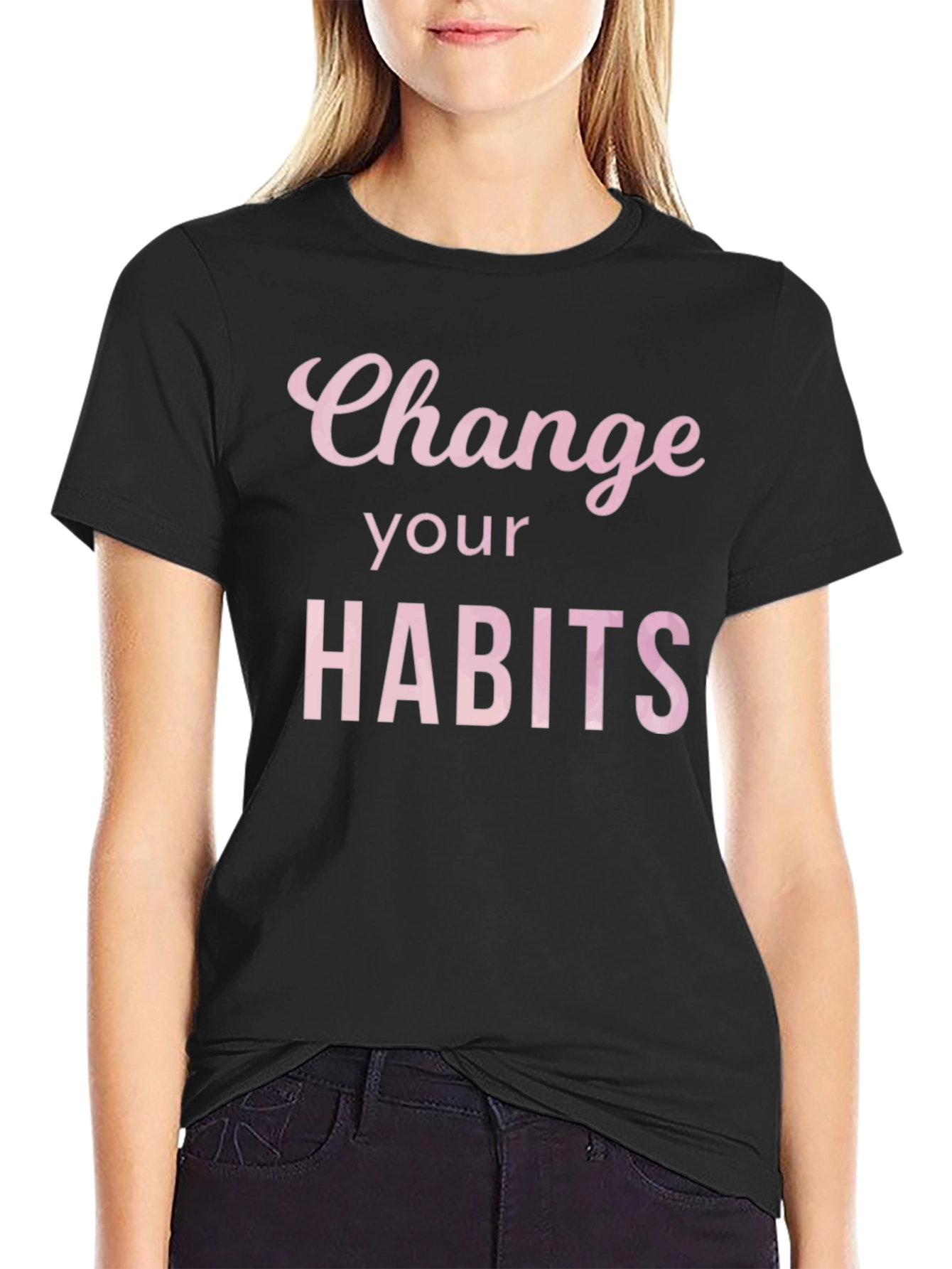 Change Your Habits Graphic Tee