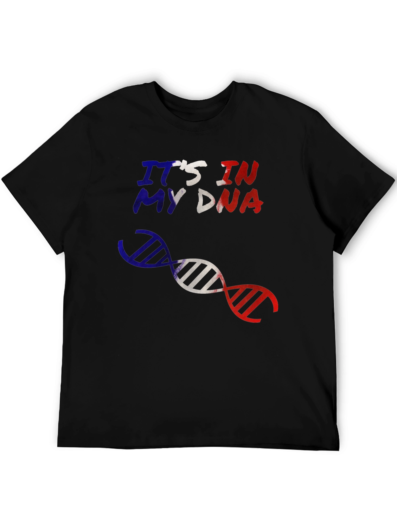 Patriotic DNA Graphic Tee - Show Your Roots!