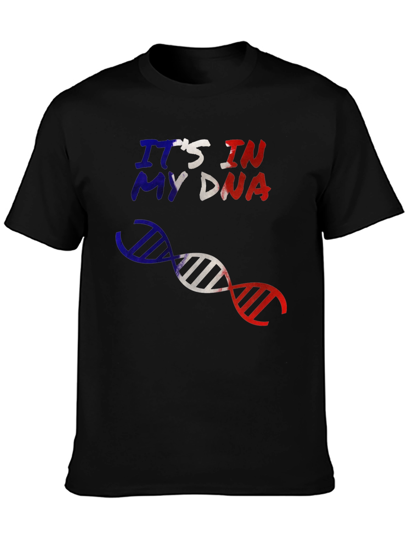 Patriotic DNA Graphic Tee - Show Your Roots!