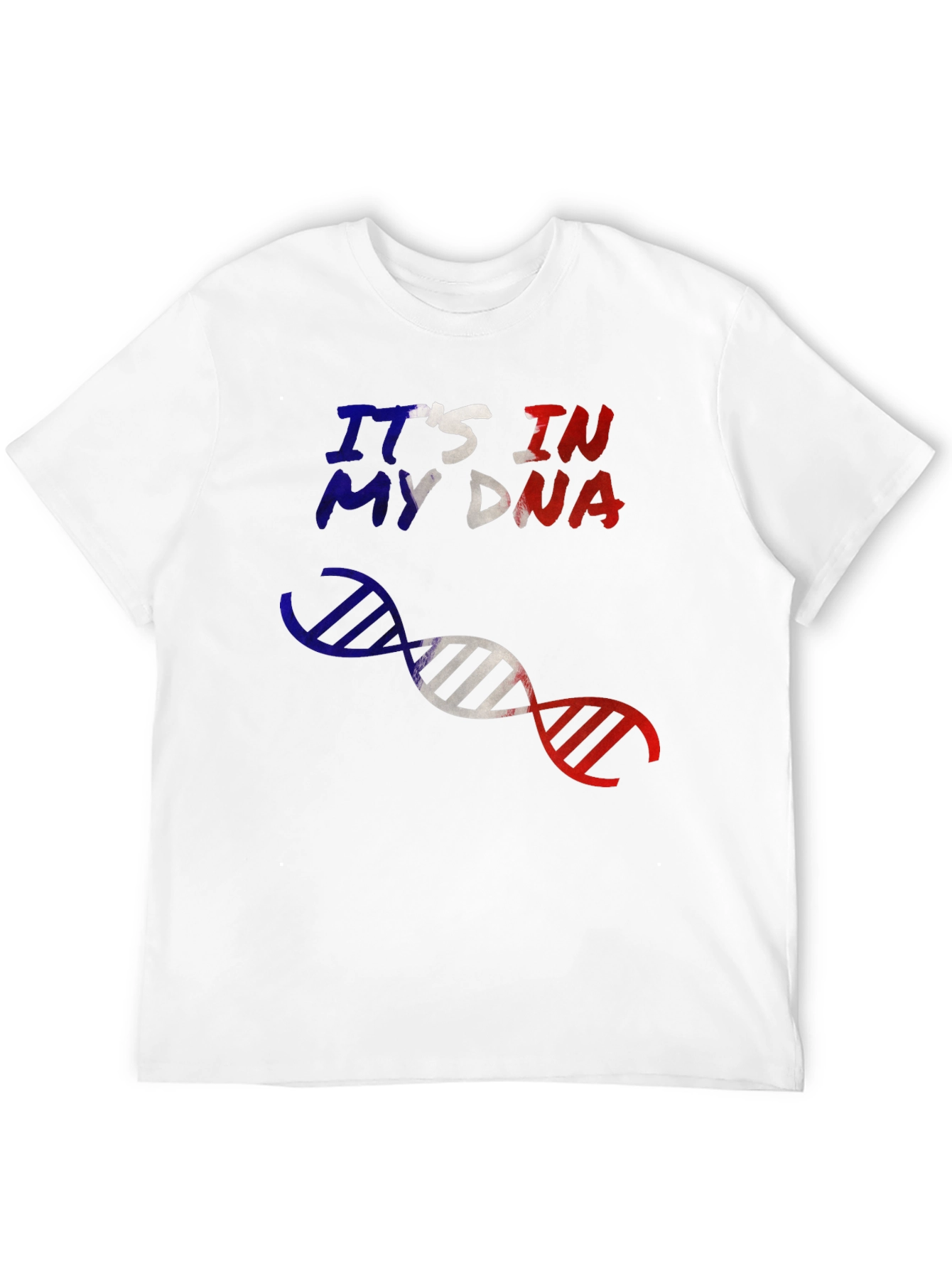 Patriotic DNA Graphic Tee - Show Your Roots!