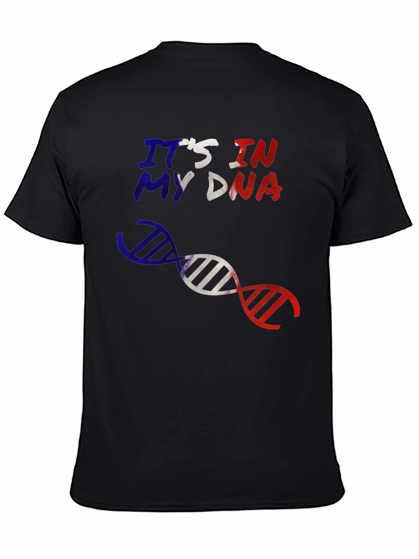 Patriotic DNA Graphic Tee - Show Your Roots!