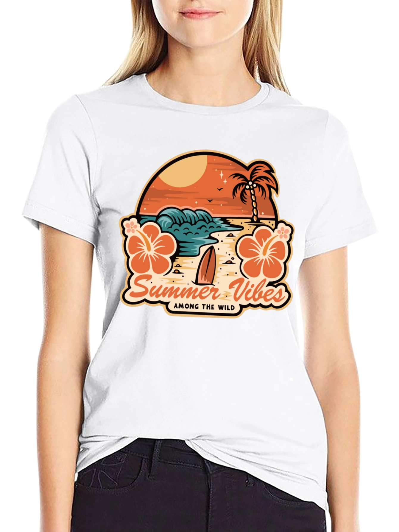 Summer Vibes Graphic T-Shirt