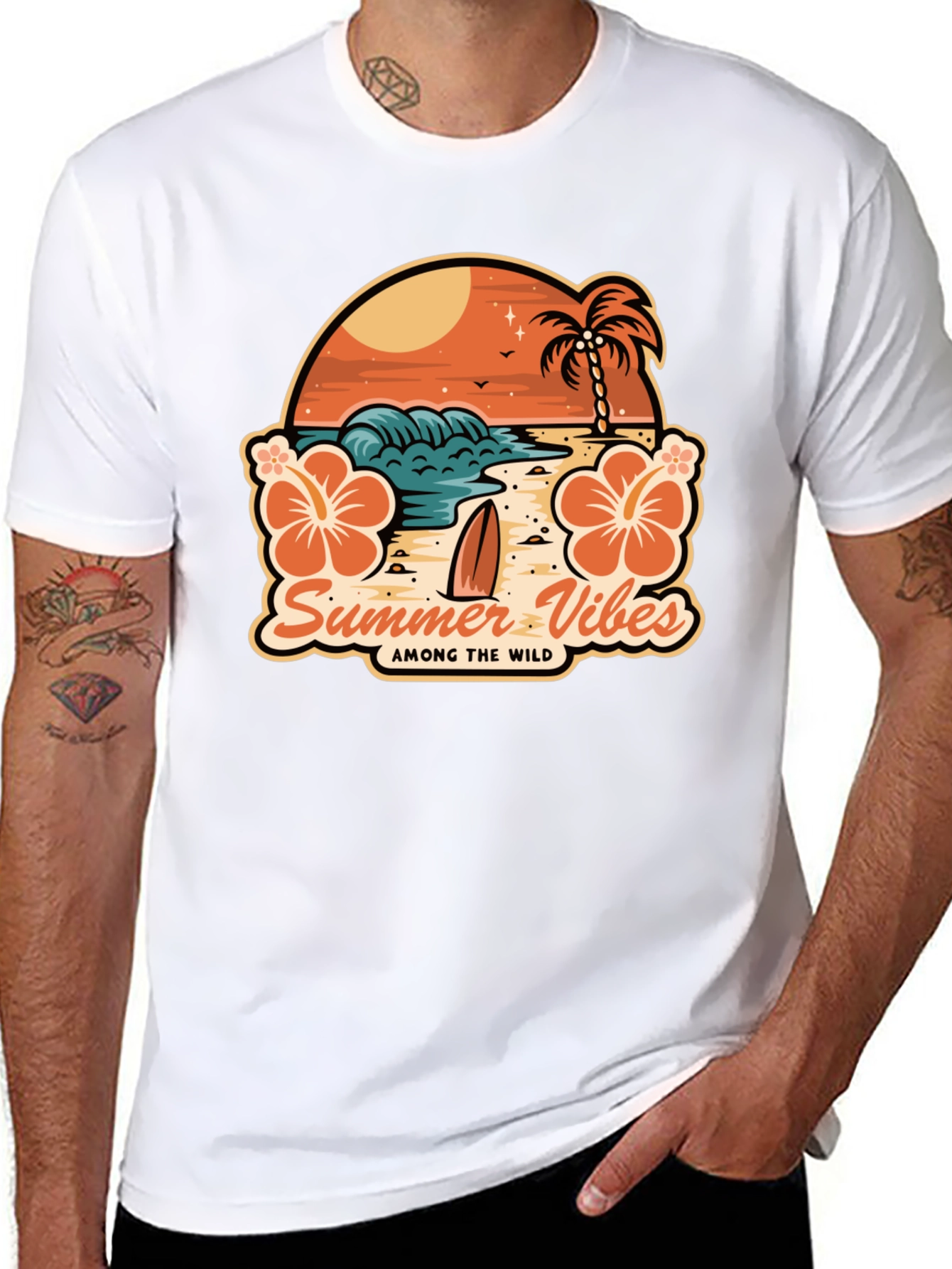 Summer Vibes Graphic T-Shirt
