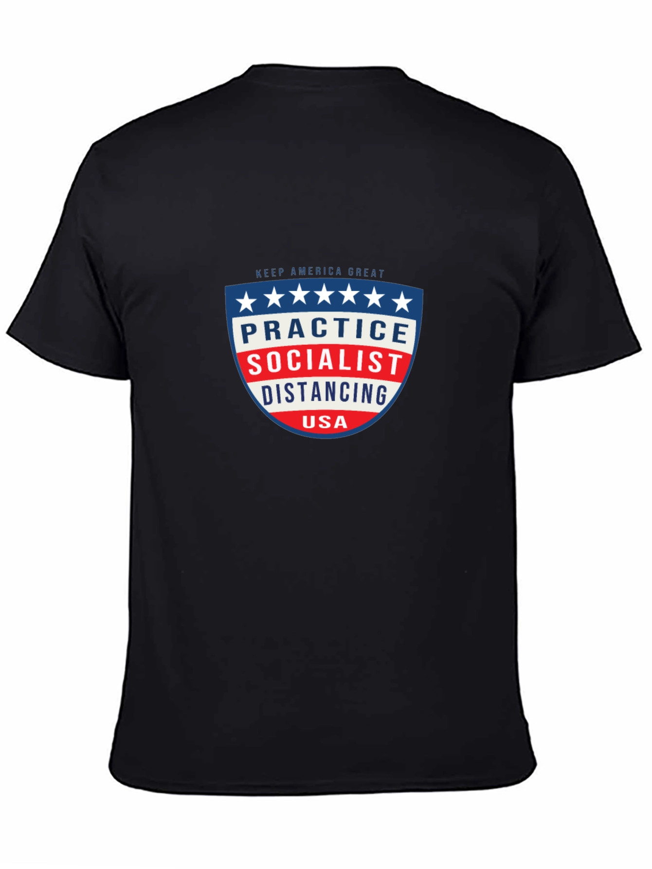 Practice Socialist Distancing USA T-Shirt