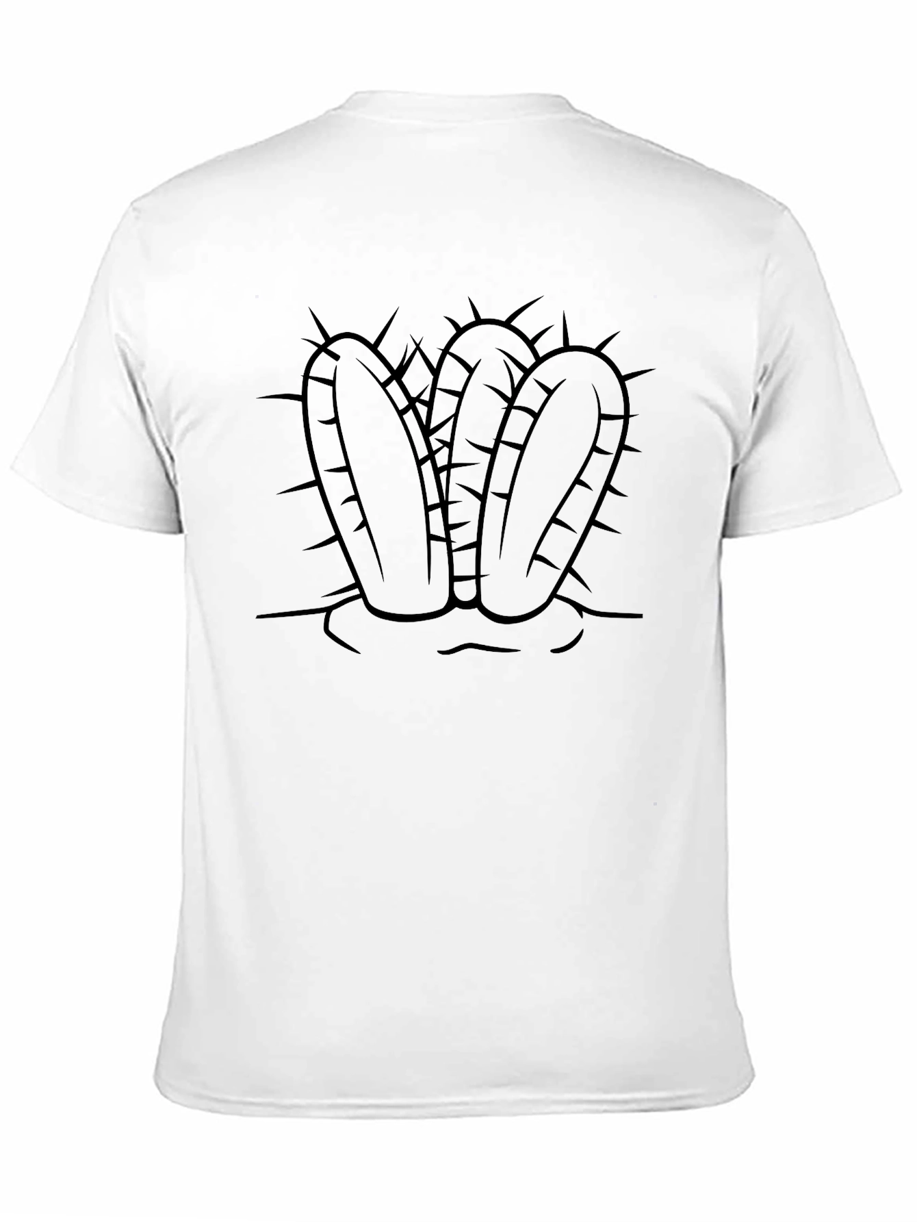 Cactus Graphic T-Shirt - Unique Plant Tee