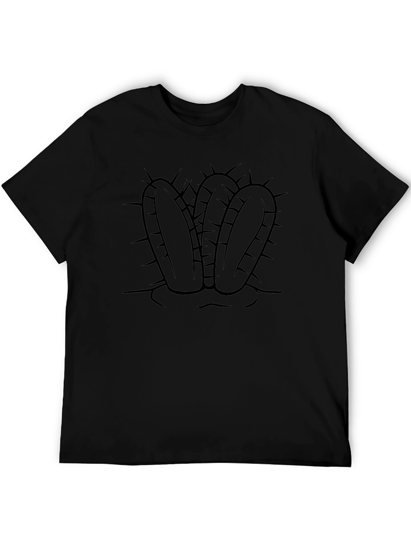 Cactus Graphic T-Shirt - Unique Plant Tee