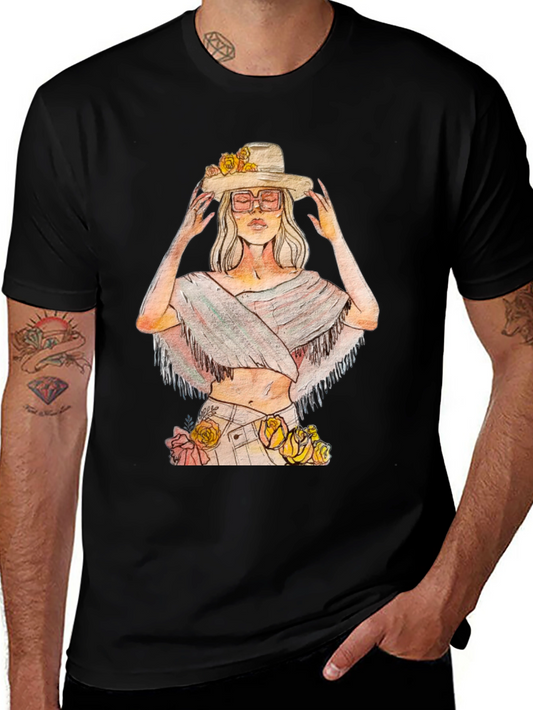 Boho Chic Womans Graphic Tee