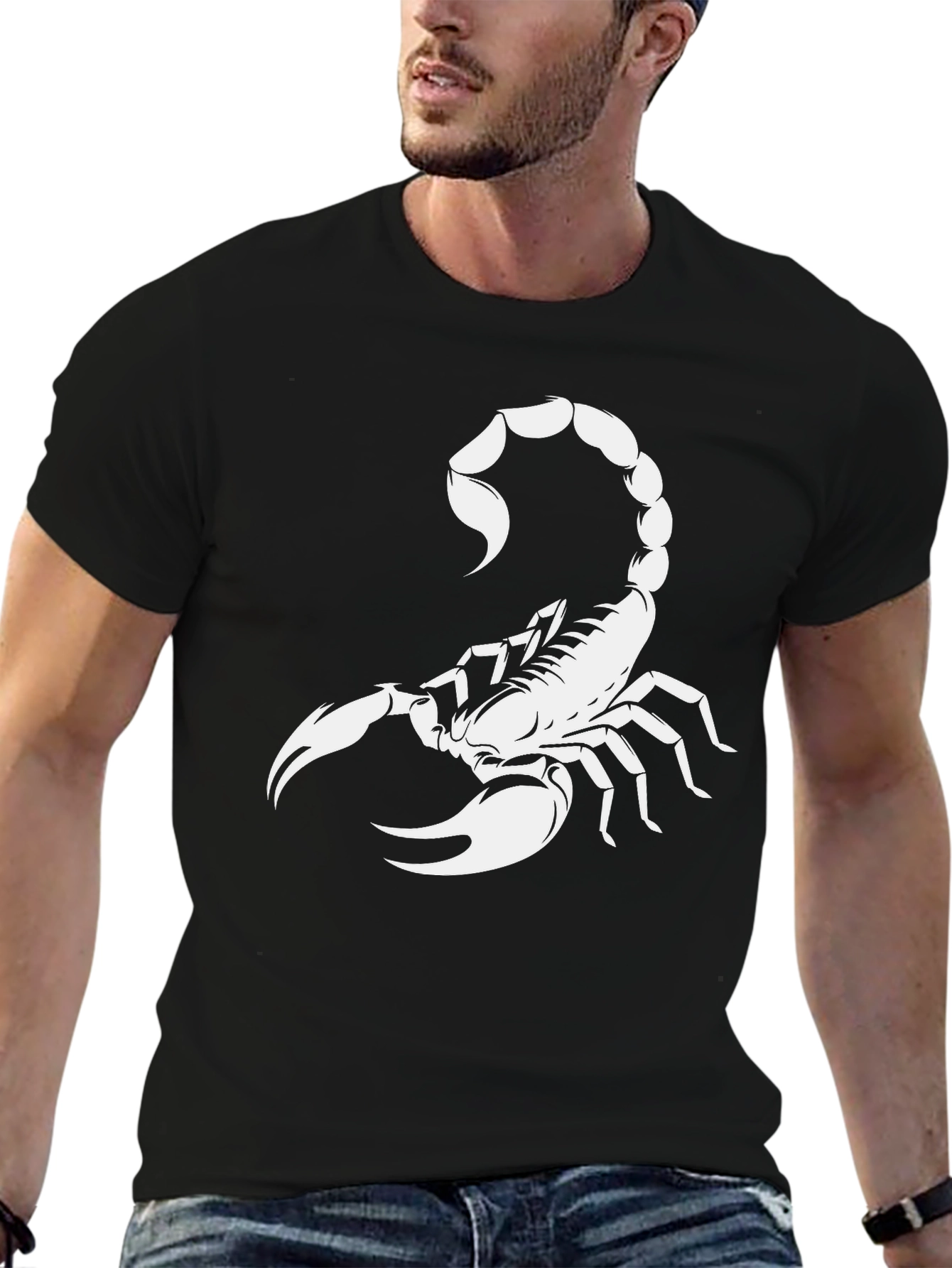 Scorpion Graphic Black T-Shirt